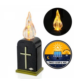 Wkład solarny z KRZYŻEM / NAPISEM 1 / 24 / WZP MEMORIAL