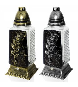 Znicz L1240 RÓŻA MARMUR