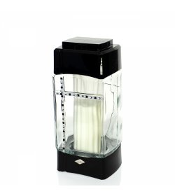 Znicz PIXEL czarno-srebrny